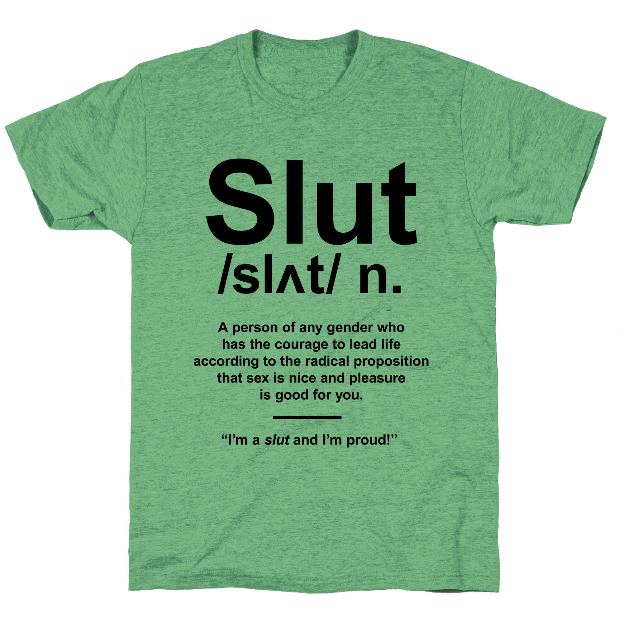 Slut Definition Unisex Triblend Tee